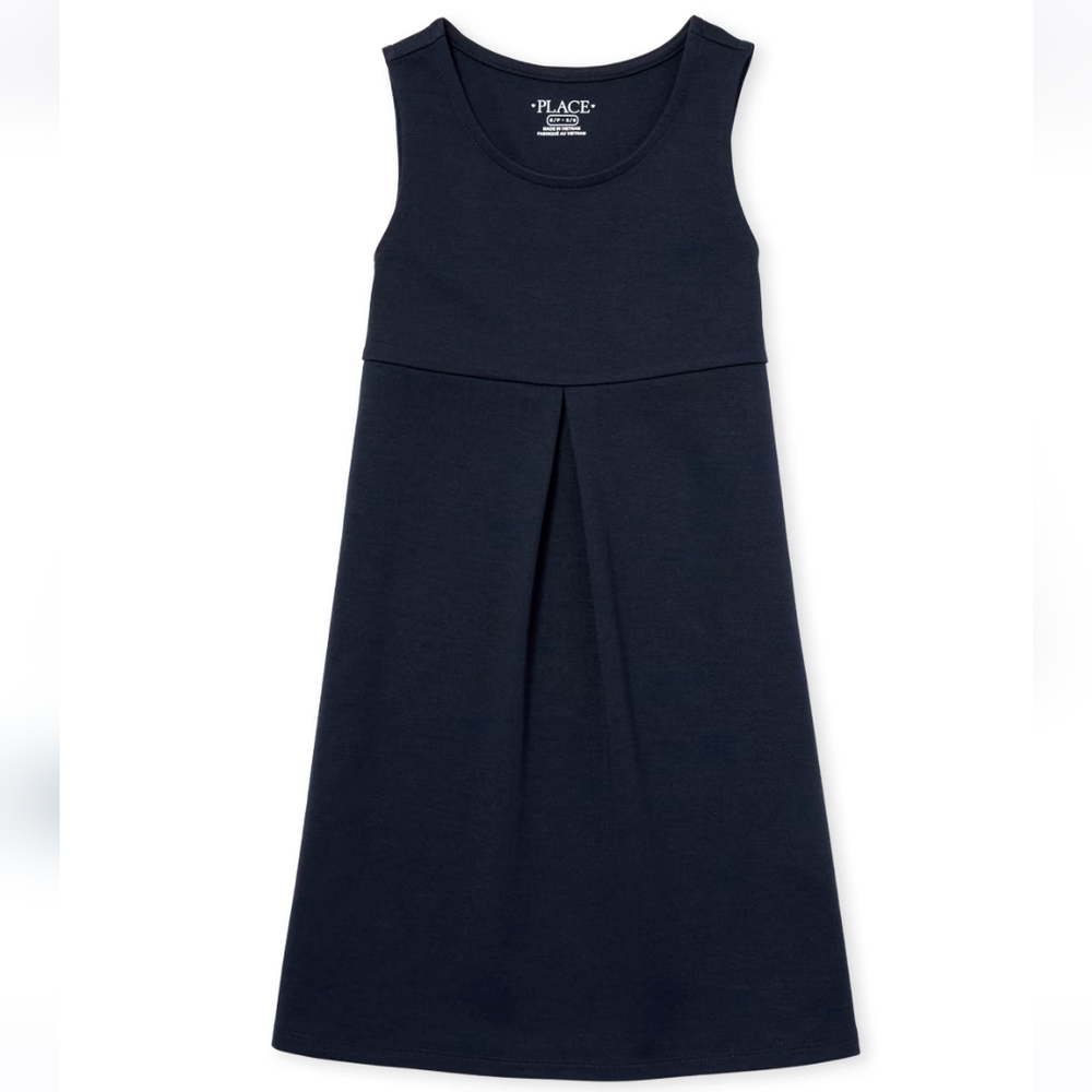 Childrens Place Blue (Tidal) Uniform Ponte Knit Jumper